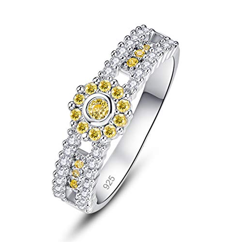 XJEIVJIC Ewigkeit Jubiläum Ehering -Ringe Kubikzirkonia Engagement Statement Ring Ring von XJEIVJIC