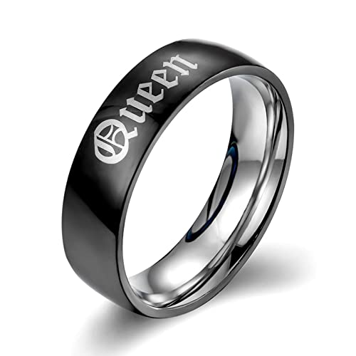 XJEIVJIC Ringe für Herrenringe Edelstahl, Männer ästhetische Ringe Herrenringe Geschenke für Herrenschmuck von XJEIVJIC