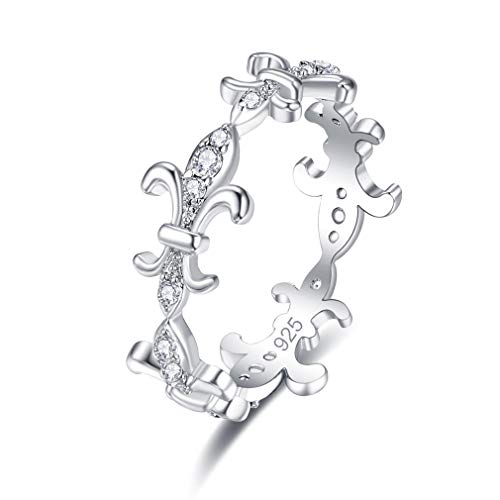 XJEIVJIC Schmuck für Frauen Kubikzirkonia Solitaire Ring für Hochzeitsgüter XJEIVJIC Schmuck für Frauen Kubikzirkonia Solitaire Ring für Hochzeitsgüter von XJEIVJIC