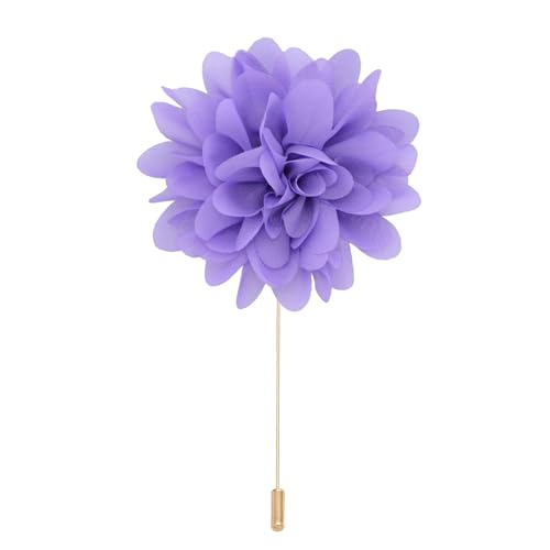 XJHHS 10 * 11 CM 10 stücke Gold Chiffon Tuch Blume Anstecknadel Abzeichen Blume Corsage Satin Blume/rose Anstecknadel Brosche Pin Für Frauen Braut von XJHHS