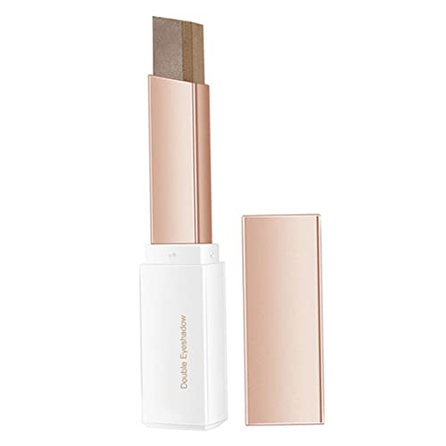 Doppelfarben -Lidschatten -Stick 2 in 1 Gradient Schimmer Lidschatten Augen Make -up 2, 5 g Style4 | Langhafte von XJKLBYQ