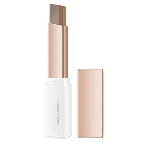 Doppelfarben Lidschattenstift 2 in 1 Gradient Schimmer Lidschatten Augen Make -up 2,5 g Style4, Make -up Lidschatten von XJKLBYQ