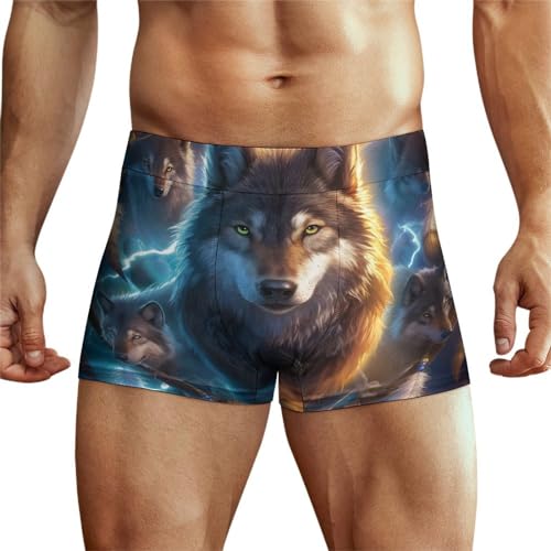 XJLAPWS Unterhosen Für Männer Wolf Tier Wölfe Und Traumfänger Unterwäsche Stretch Boxershorts Für Männer XJLAPWS Unterhosen Für Männer Wolf Tier Wölfe Und Traumfänger Unterwäsche Stretch Boxershorts Für Männer von XJLAPWS