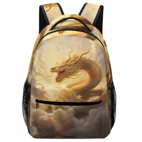 XKASKDFKE Bestseller Chinesischer Drache Rucksack Fantasy Tiere - Bewährtes Basis-Design Für Kinder One Size XKASKDFKE Bestseller Chinesischer Drache Rucksack Fantasy Tiere - Bewährtes Basis-Design Für Kinder One Size von XKASKDFKE