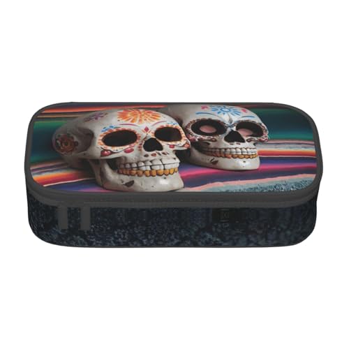 XKBFKLKMC Federmäppchen mit niedlichem Hahn und Hühnern, 3D-Druck, großes Fassungsvermögen, mit Fächern, Schul-Federmäppchen, Schreibwaren-Organizer, Federmäppchen für Mädchen, Jungen, Studenten von XKBFKLKMC