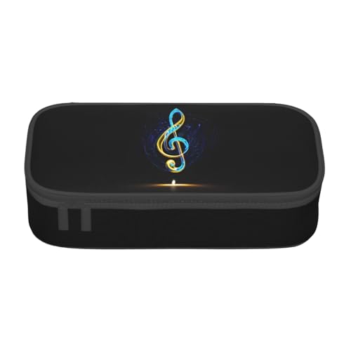 XKBFKLKMC Group of Marokkanisches Geome 3D-Druck Federmäppchen Große Kapazität mit Fächern, Schule Stifteetui Schreibwaren Organizer, Federmäppchen für Mädchen Jungen Studenten, Bunte Musik von XKBFKLKMC