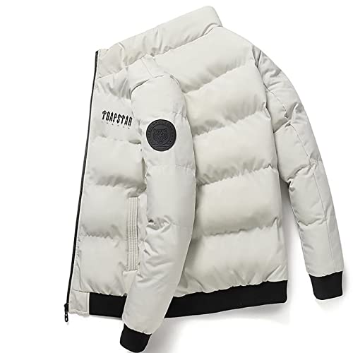 Trapstar Jacke Winter,Trapstar junge teenager winterjacke,warm,leichte,Trapstar übergangsjacke,Trapstar cottonjacken für Herren,jacke,Männer Stehkragen Jacke Winter Männer Mantel von XKPhframe