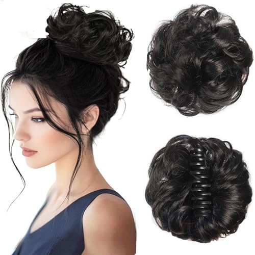 Bun Extension Clips,Hair Buns Hair Piece,Clip in Hair Extensions,Extensions for Women,Messy Bun Hair Piece for Daily Wear and Special Occasions (#1) von XKrmp