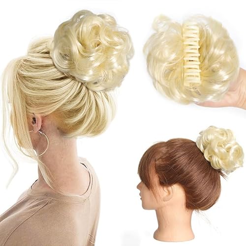 Bun Extension Clips,Hair Buns Hair Piece,Clip in Hair Extensions,Extensions for Women,Messy Bun Hair Piece for Daily Wear and Special Occasions (#5) von XKrmp