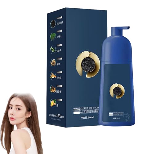 Hair Dye Shampoo for Women & Men​​ with ​​Caviar Protein​​ – Vibrant Long-Lasting Brown Tones ​​Plant-Based Coloring Cream​​ with Nourishing Care (Coffee) von XKrmp