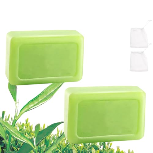 ​​Natural Tea Tree Oil Soap – Antifungal Relief & Herbal Cleansing Soap Bar for Deep Pore Cleansing, Daily Refreshing Cleanse, Perfect as Self Care Gifts for Women​​ or Daily Use for Men (2Pcs) von XKrmp