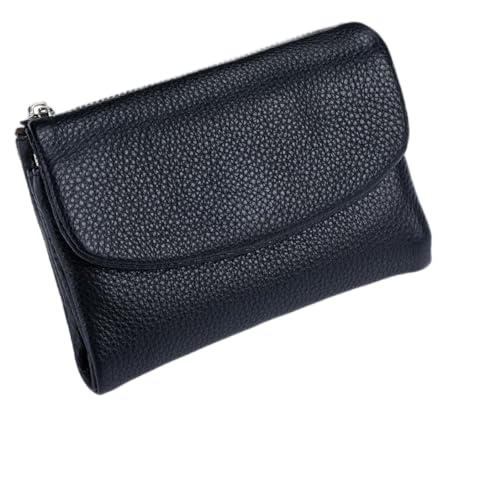 XKrmp Unisex Pebble Leather Wallet - Travel-Safe Organizer, Textured Pebble Bifold w/Money Clip, Coin Pocket & Card Slots for Men and Women for Everyday Use (Multicolor) (#2) von XKrmp