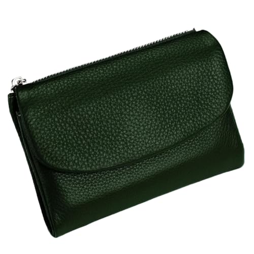 XKrmp Unisex Pebble Leather Wallet - Travel-Safe Organizer, Textured Pebble Bifold w/Money Clip, Coin Pocket & Card Slots for Men and Women for Everyday Use (Multicolor) (#21) von XKrmp