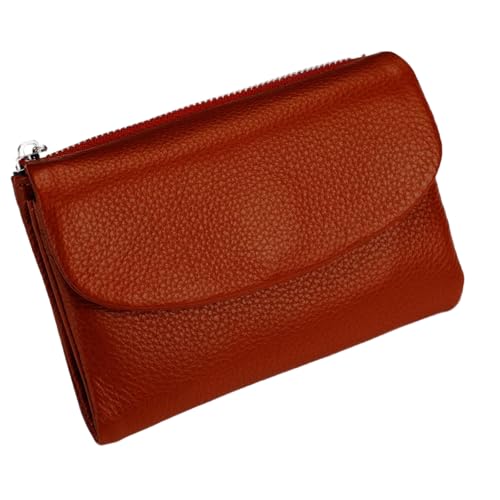 XKrmp Unisex Pebble Leather Wallet - Travel-Safe Organizer, Textured Pebble Bifold w/Money Clip, Coin Pocket & Card Slots for Men and Women for Everyday Use (Multicolor) (#7) von XKrmp