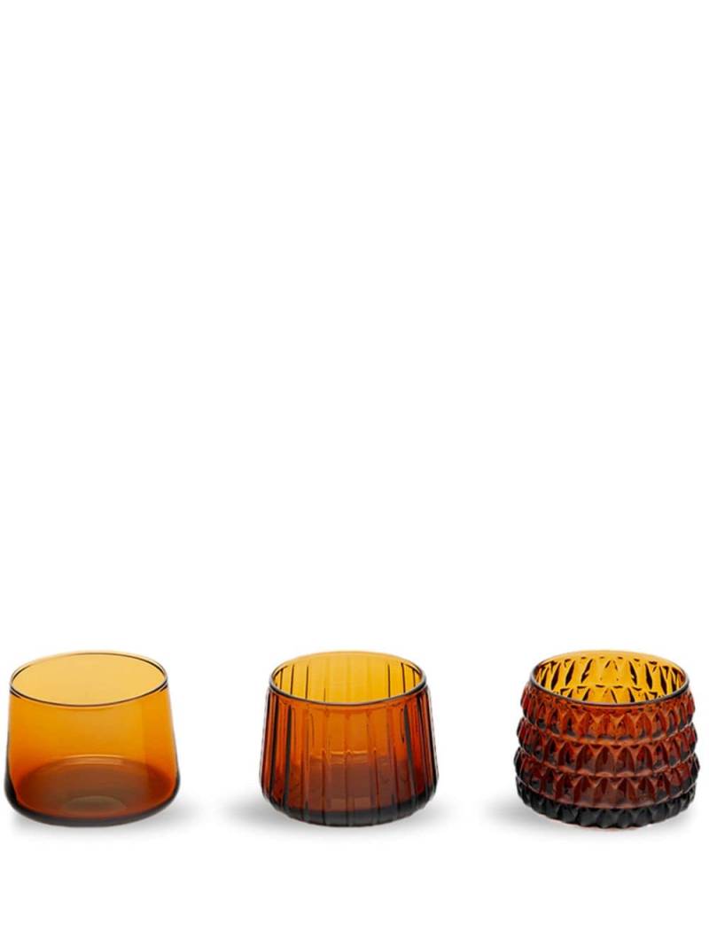 XLBoom Dim Teelicht-Kerzenhalter (3er-Set) - Nude von XLBoom