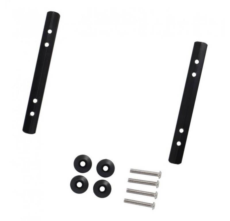 XLC Fahrradkorb Fixed basket mounting plates 5:1 BA-X31 schwarz, 150x16,8mm, Befestigu von XLC