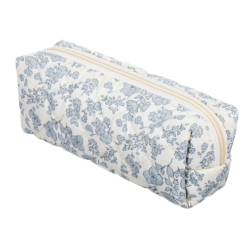 XLIUAX Mäppchen Aesthetic, Federmäppchen mit ästhetischen Blumen Federmäppchen mit Reißverschluss Niedliches aus Stoff für Mädchen Kosmetiktasche Aesthetic Stuff Clean Girl von XLIUAX