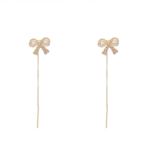 Ohrringe Lange Ohrhänger für Frauen Kristall Zirkon Biene Schmetterling Blume Piercing Ohrringe Schmuck Accessoires Geburtstagsgeschenke von XLTEAM