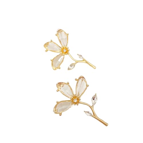 Ohrringe Mode Elegant Kristall Blume Zirkon Tropfen Ohrringe Frauen Hochzeit Schmuck Party Geschenk Geburtstag Geschenke von XLTEAM