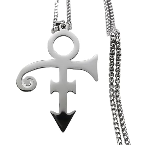 XLTEAM Lässige Halskette Anhänger RIP Memorial Symbol Liebe Logo Steampunk Halskette Frauen Der Minimalismus Künstler Liebe Symbol Prinz Halskette Schmuck Party Schmuck Geburtstagsgeschenk von XLTEAM