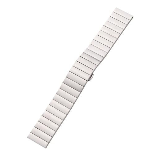 XLXKGPGKMK Edelstahlarmband, poliertes Metallarmband, Ersatz for Herren und Damen, 18 mm, 20, 22(Silver,20MM) von XLXKGPGKMK