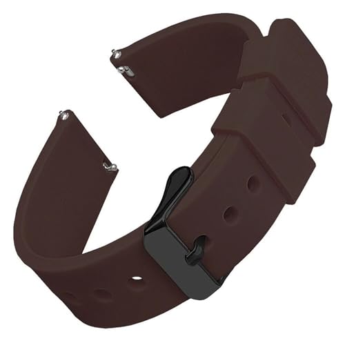 XLXKGPGKMK Silikonarmband mit Schnellentriegelung, geeignet für Smartwatches für Damen und Herren, 14 mm, 16 mm, 18 mm, 19 mm, 20 mm, 21 mm, 22 mm, 24 mm, 16 mm XLXKGPGKMK Silikonarmband mit Schnellentriegelung, geeignet für Smartwatches für Damen und Herren, 14 mm, 16 mm, 18 mm, 19 mm, 20 mm, 21 mm, 22 mm, 24 mm, 16 mm von XLXKGPGKMK