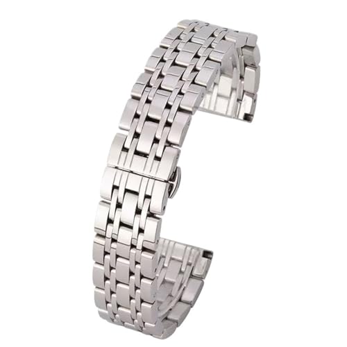 XLXKGPGKMK Universelles Edelstahlarmband for Damen und Herren, abnehmbar austauschbar(Silver,19mm) von XLXKGPGKMK