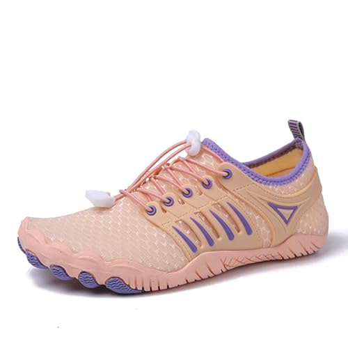 Minimalistische, schnell trocknende Wasserschuhe für Damen und Herren, Barfuß-Wasserschuhe für den Sommer am Strand, Kajakfahren, Bootfahren, Schwimmen, Angeln, Fitnessstudio, Surfen, Yoga, Fluss, See von XMACKEEDGH