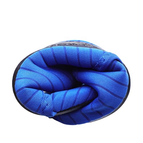 XMACKEEDGH Leichte, schnell trocknende Wasserschuhe für Damen und Herren, atmungsaktive Barfuß-Aqua-Wasserschuhe mit breiter Zehenpartie, Lauf-Sneaker für den Strand und im Freien(Blue,41 EU) von XMACKEEDGH
