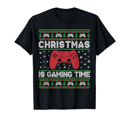 Christmas Gamer Gaming Ugly Christmas Damen Herren T-Shirt Christmas Gamer Gaming Ugly Christmas Damen Herren T-Shirt von XMAS ugly Christmas designs