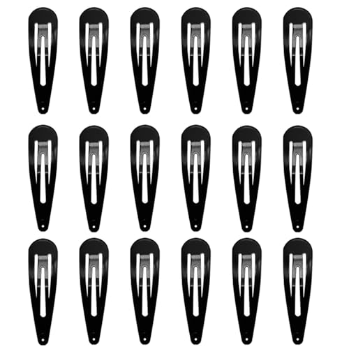 25 Stück Haarspangen,Haarspangen Mädchen,Haarspangen Damen ideal für alle Haartypen Mädchen, Damen & Kinder.(Schwarz) von XMBYGEY