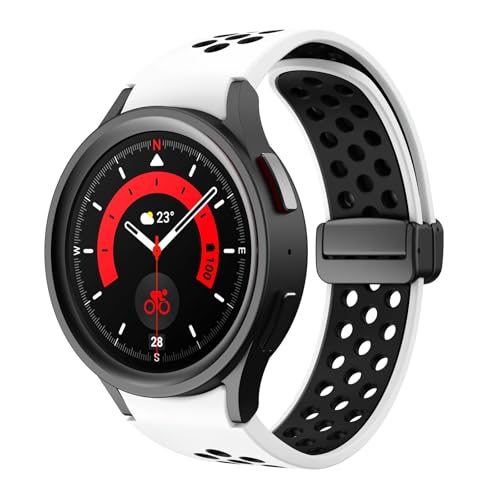 XMKT Silikonarmband für Samsung Galaxy Watch 6 Classic, 43 mm, 47 mm, 5Pro, 45 mm, Magnetschnalle, Armband für Galaxy Watch 6, 5, 4, 40 mm, 44 mm, Watch 5 Pro 45MM, Achat XMKT Silikonarmband für Samsung Galaxy Watch 6 Classic, 43 mm, 47 mm, 5Pro, 45 mm, Magnetschnalle, Armband für Galaxy Watch 6, 5, 4, 40 mm, 44 mm, Watch 5 Pro 45MM, Achat von XMKT
