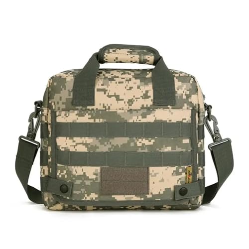 XMKT Umhängetasche für Herren, Umhängetasche, lässig, Reisen, taktische Molle-Camping, Wandern, Handtasche, 25,4 cm (10 Zoll), Laptop, Campingtasche, camouflage, Einheitsgröße von XMKT