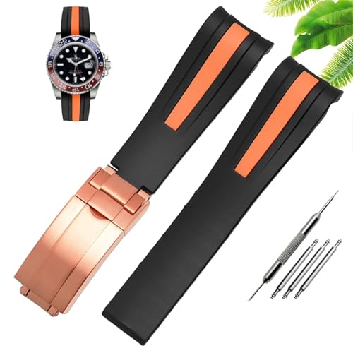 XMKT Wasserdichtes Gummi-Silikon-Armband für Herren, 20 mm, 22 mm, Klappschnalle, Uhrenzubehör, 20 mm, Achat XMKT Wasserdichtes Gummi-Silikon-Armband für Herren, 20 mm, 22 mm, Klappschnalle, Uhrenzubehör, 20 mm, Achat von XMKT