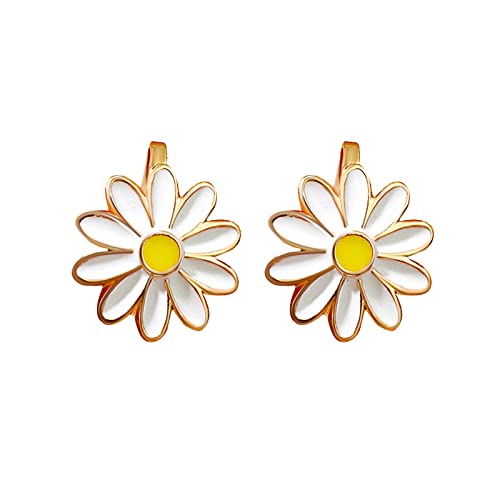 Frauen Tropfende Öl Blume Ohrringe Mode Trend Ohrringe Damen Ohrring Sets, a, Einheitsgröße von XNBZW