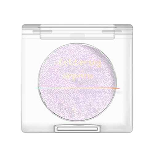 Multi Purpose Shining High Light Eye Shadow Face Body Brightening High Light Monochrome High Light Eye Shadow Portable Makeup Beauty Counter Makeup Products (D-A, One Size) von XNBZW