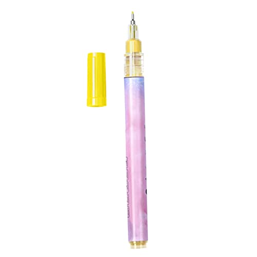 Nail Enhancement Tools 3D Paint Pen Nail Tracing Point Flower Pen Nail Brush DIY Nail Polish Pen 3ml Nails Painter (L, A) von XNBZW