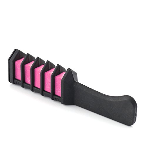 Temporär mit Kamm Salon Haar Kreide Mascara Pulver Crayo Haarpflege Polster Pulver (Pink, One Size) von XNBZW