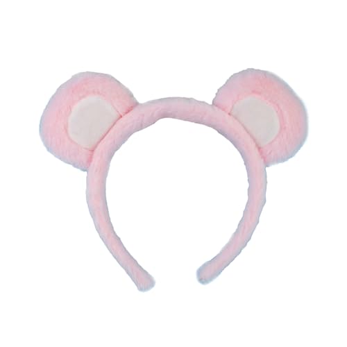 XNFUOE Bärenohren-Haarband, rosa Tierohren, Stirnband, niedliches Ohr-Kostüm, Stirnbänder für Cosplay, Party, Make-up, Waschen des Gesichts XNFUOE Bärenohren-Haarband, rosa Tierohren, Stirnband, niedliches Ohr-Kostüm, Stirnbänder für Cosplay, Party, Make-up, Waschen des Gesichts von XNFUOE