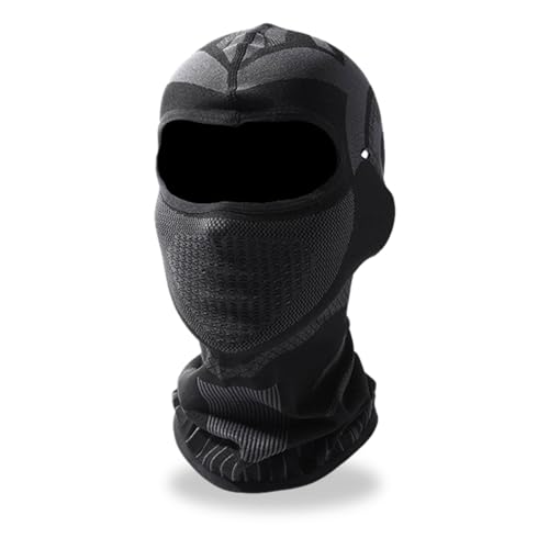 XNIVUIS Sturmhaube Motorrad Sturmhaube Motorradhelme Liner Sturmmaske Fahrrad Winter Skimaske Vollgesichtsmaske, Winter Gesichtsmaske, für Radsport Motorrad Snowboarden Laufen Damen Herren von XNIVUIS