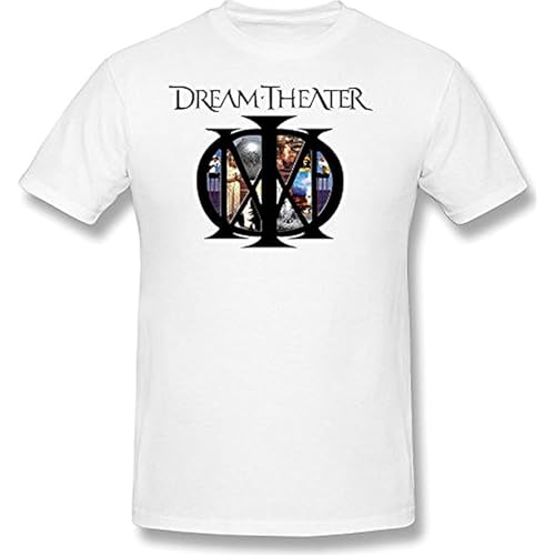 XNLOG Men's Dream Theater Album Logo T Shirt T-Shirt White XL XNLOG Men's Dream Theater Album Logo T Shirt T-Shirt White XL von XNLOG
