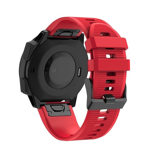 XNWKF 20 22 26 mm Smartwatch-Armband für Garmin Fenix 7S 7 7X 6 6S 6X Pro 5X 5 5SPlus 3HR 945 MK2 D2 Schnellverschluss-Armband aus Silikon, 22mm Fenix 5 5Plus, Achat von XNWKF