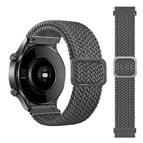 XNWKF Easyfit Sport-Nylon-Armband für Garmin Vivoactive 4, Armband für Garmin Venu 2 Venu2 / Garmin Active Smartwatch, 20mm Universal, Achat von XNWKF