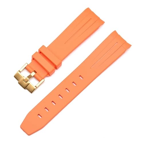 XNWKF Gummi-Uhrenarmband für Rolex-Armband, 20 mm, 22 mm, 21 mm, Ersatz-Armbanduhr-Zubehör, 20 mm, Achat von XNWKF