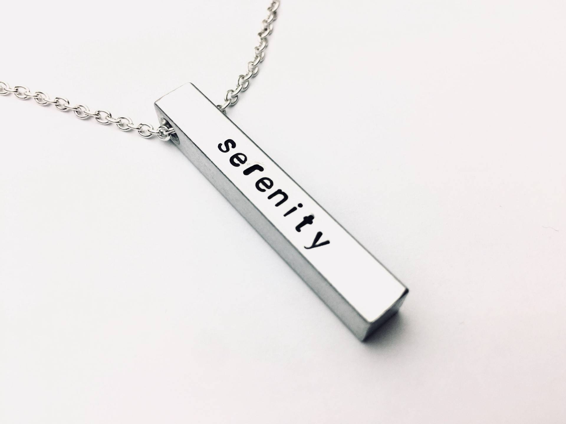 Beste Freundin Halskette, Personalisierter Schmuck Für Frauen, Namenskette, Sterling Silber, Schwester Serenity, Frau Geschenk Beste Freundin Halskette, Personalisierter Schmuck Für Frauen, Namenskette, Sterling Silber, Schwester Serenity, Frau Geschenk von XOCustomJewelryGifts