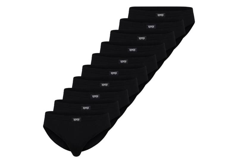 XOTOX Slip Basic (10-St) hochwertig mit Komfortbündchen im 10er SPARPACK von XOTOX