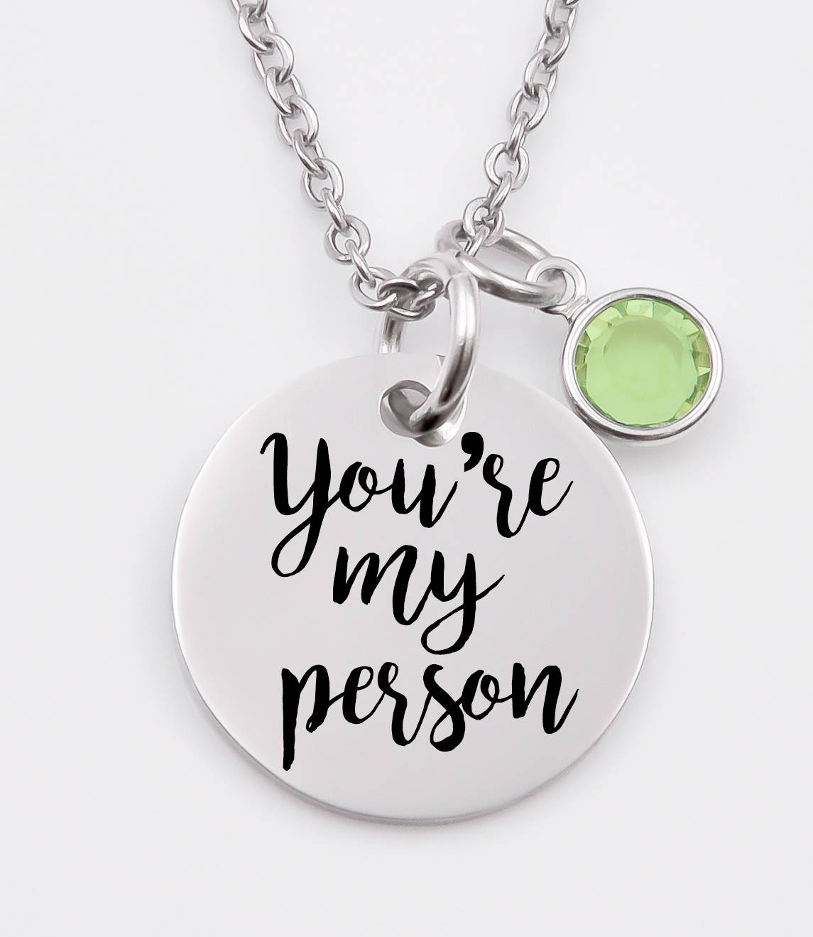 Du Bist Meine Person Halskette, Beste Freunde, Friends, Person, Individuelle Geschenk von XOXOandcompany