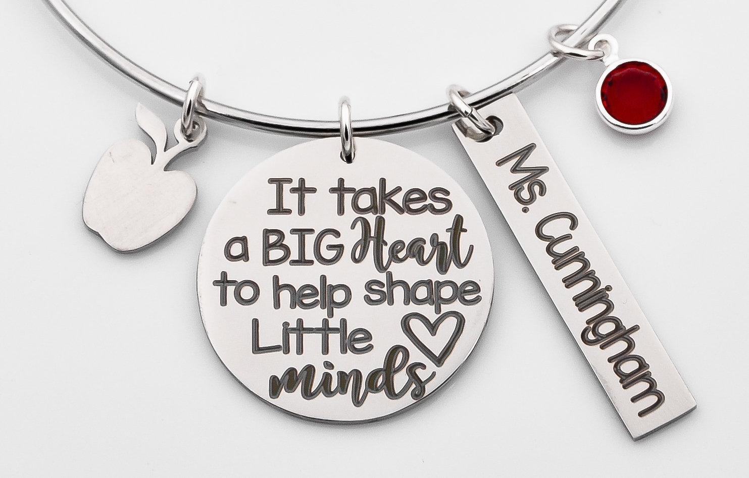 Lehrer Verstellbares Bastelarmband, Geschenke, Wertschätzung, Es Braucht Ein Großes Herz, Um Kleine Köpfe Zu Formen, Lehre, Liebe Inspirieren von XOXOandcompany