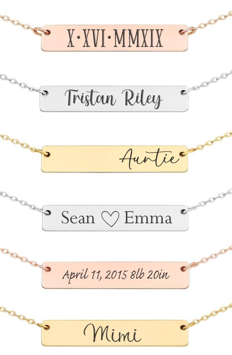 Breitengrad-Längengrad-Anhänger, Geschenk Für Tante von XOXOandcompany