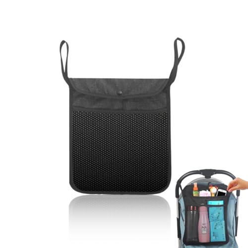 XOXVURI Universal Pushchair Organiser Kinderwagen Einkaufstasche Kinderwagen Netztasche Pram Bag Shopping Net For Prams Stroller Organiser Baby Pram Organiser Multifunctional Pushchair Bag von XOXVURI